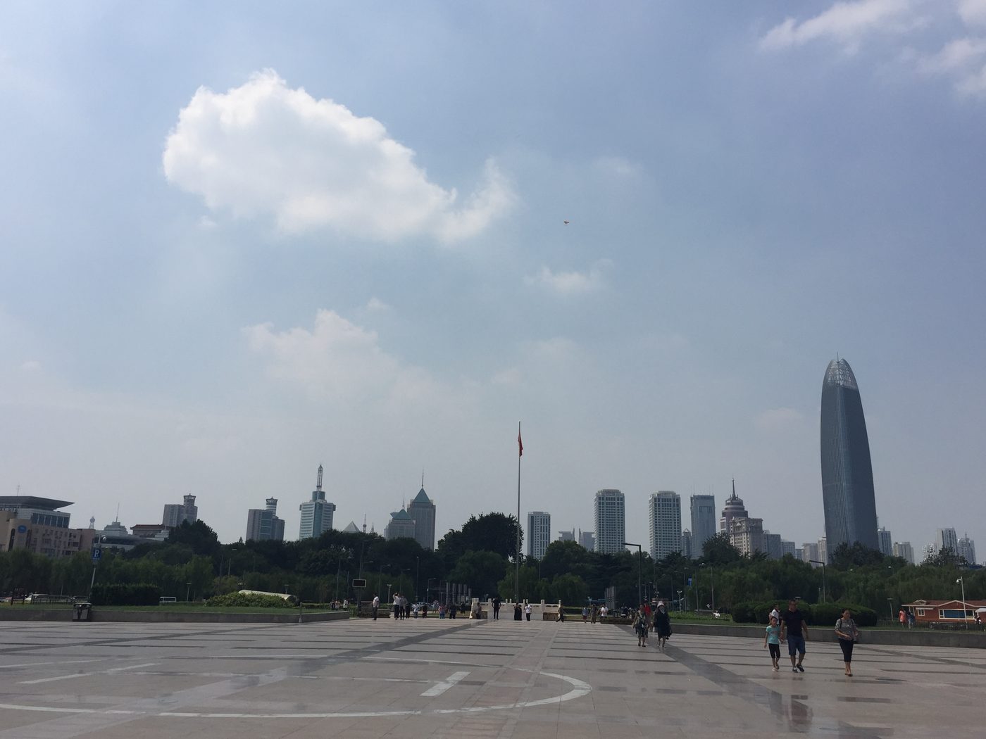 泉城天际线实景